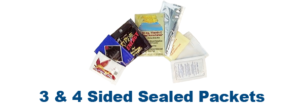 3 & 4 Sided Sealed Packets